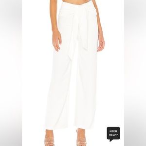 Jordyn tie-waist  dress pants (Superdown/ Revolve)